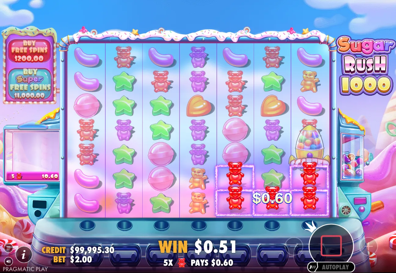 Sugar Rush 1000
